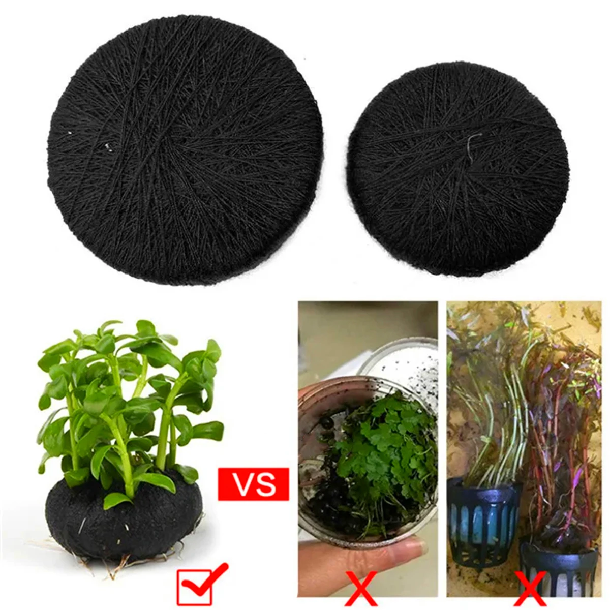 5Pcs Black Fish Tank Water Gra – Aquarium Fish Background Bewertung und Preis
