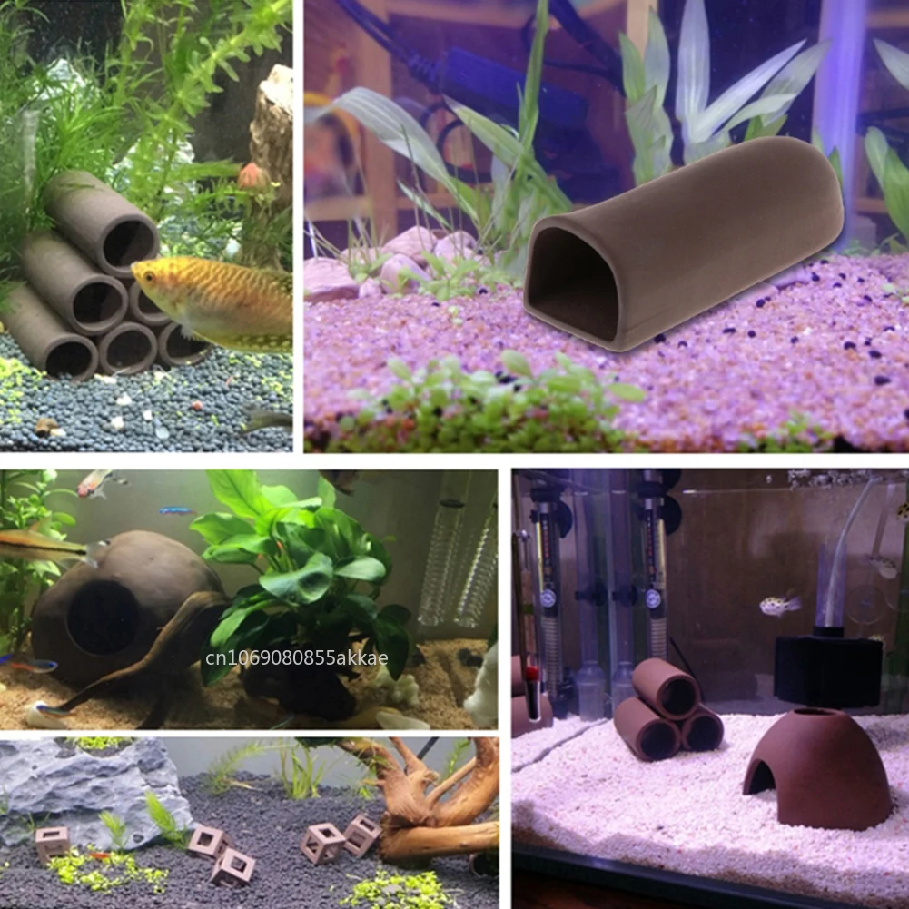 1pc Fish Tank Cave Aquarium Ac – Aquarium Fish Background Bewertung und Preis